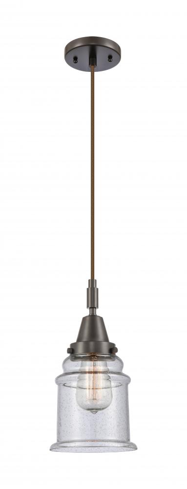Canton - 1 Light - 7 inch - Oil Rubbed Bronze - Mini Pendant