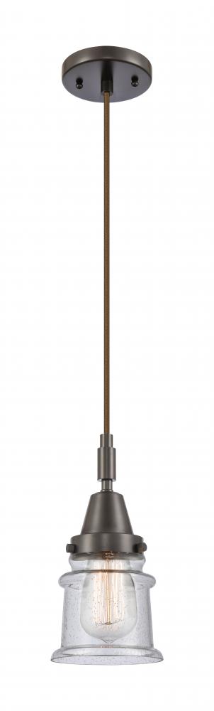 Canton - 1 Light - 7 inch - Oil Rubbed Bronze - Mini Pendant