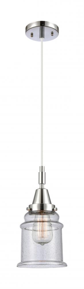 Canton - 1 Light - 7 inch - Polished Chrome - Mini Pendant