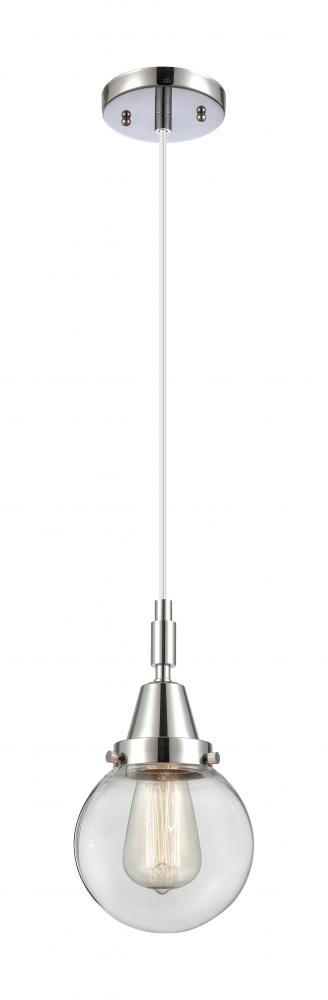Beacon - 1 Light - 6 inch - Polished Chrome - Mini Pendant