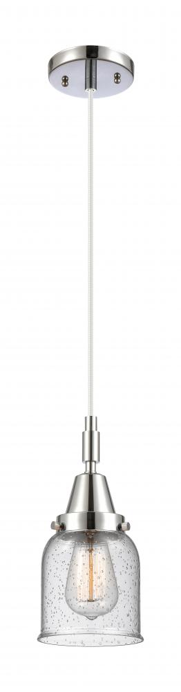 Bell - 1 Light - 5 inch - Polished Chrome - Mini Pendant
