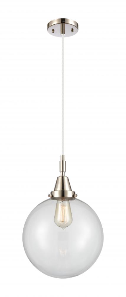 Beacon - 1 Light - 10 inch - Polished Nickel - Mini Pendant
