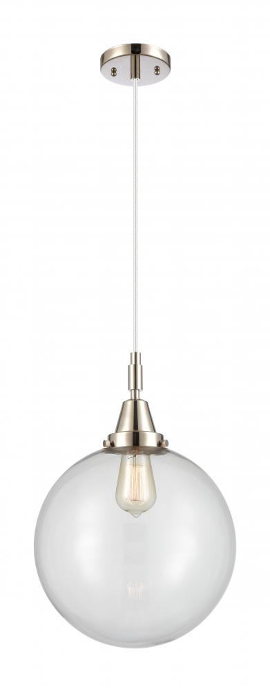 Beacon - 1 Light - 12 inch - Polished Nickel - Mini Pendant
