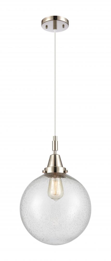 Beacon - 1 Light - 10 inch - Polished Nickel - Mini Pendant