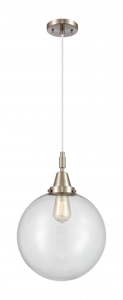 Beacon - 1 Light - 12 inch - Brushed Satin Nickel - Mini Pendant