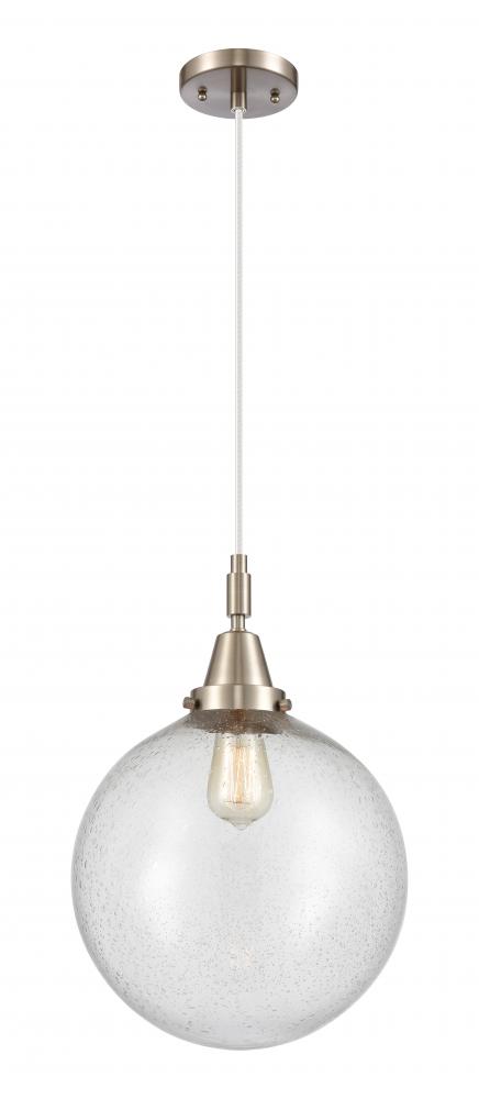 Beacon - 1 Light - 12 inch - Brushed Satin Nickel - Mini Pendant