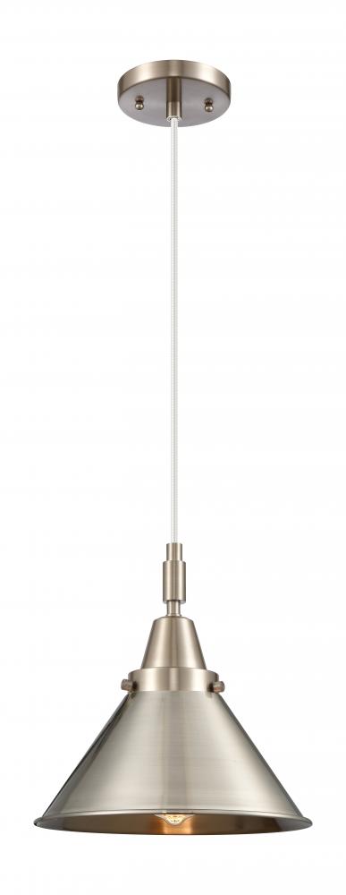 Briarcliff - 1 Light - 10 inch - Brushed Satin Nickel - Mini Pendant