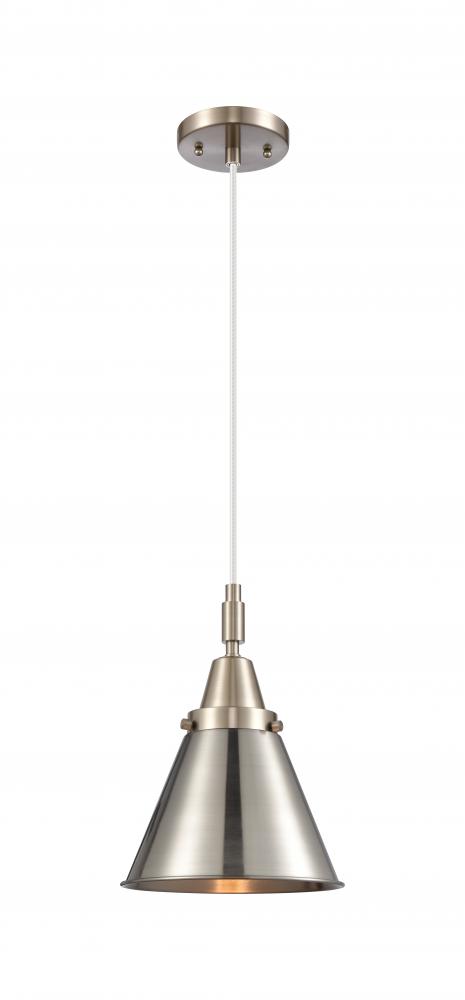 Appalachian - 1 Light - 8 inch - Brushed Satin Nickel - Mini Pendant