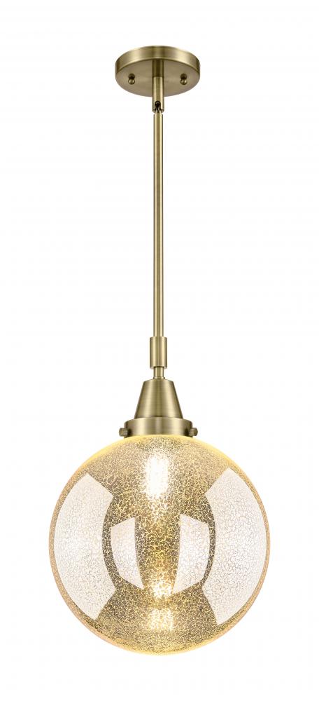 Beacon - 1 Light - 10 inch - Antique Brass - Mini Pendant