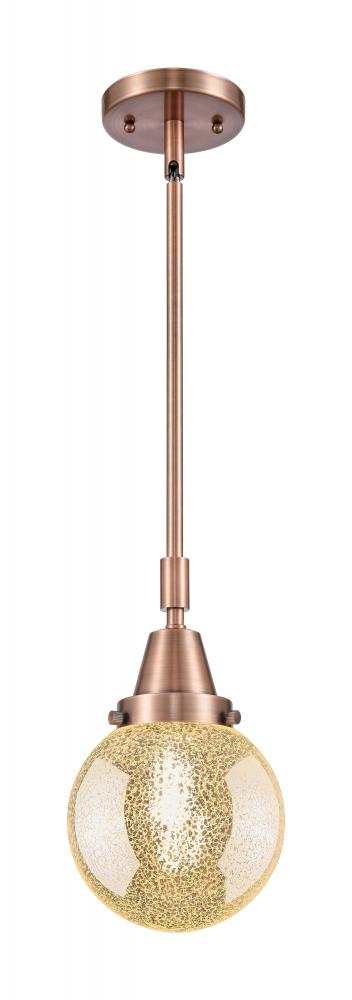 Beacon - 1 Light - 6 inch - Antique Copper - Mini Pendant
