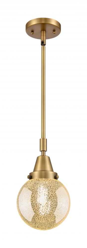 Beacon - 1 Light - 6 inch - Brushed Brass - Mini Pendant