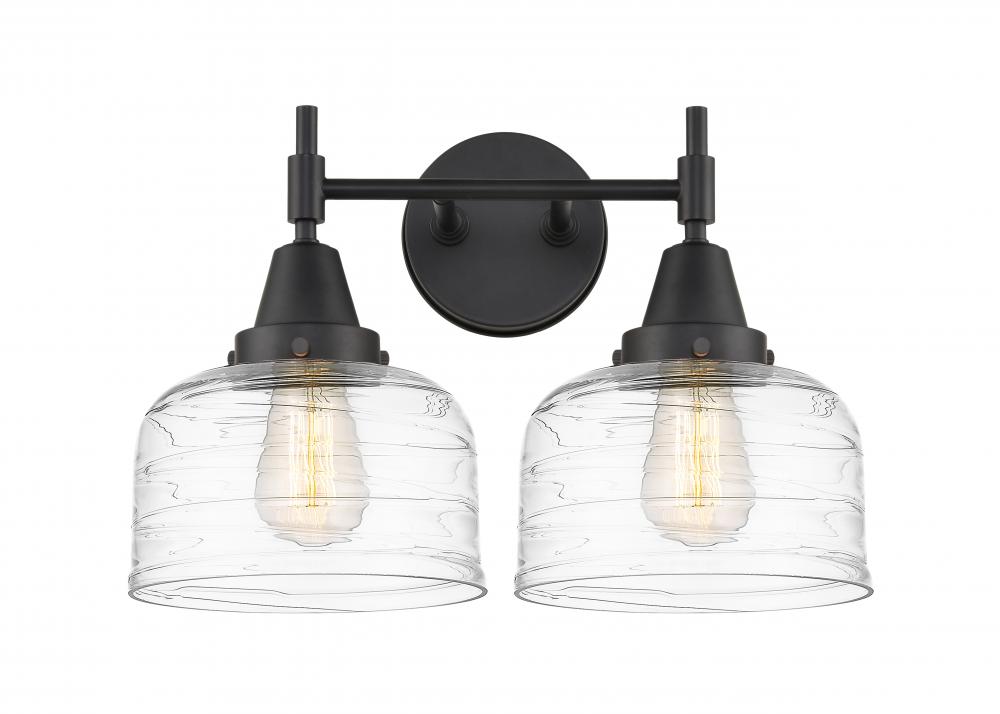 Caden - 2 Light - 17 inch - Matte Black - Bath Vanity Light