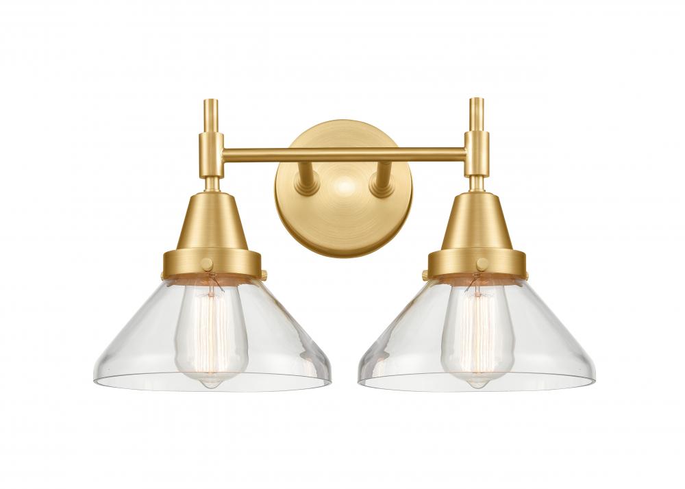 Caden - 2 Light - 17 inch - Satin Gold - Bath Vanity Light
