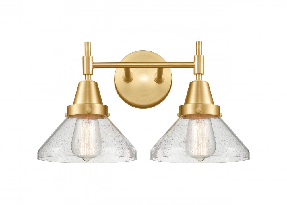 Caden - 2 Light - 17 inch - Satin Gold - Bath Vanity Light