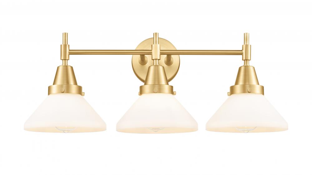 Caden - 3 Light - 26 inch - Satin Gold - Bath Vanity Light