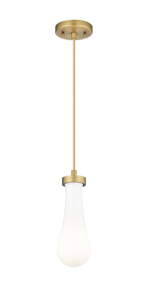 Owego - 1 Light - 5 inch - Brushed Brass - Pendant