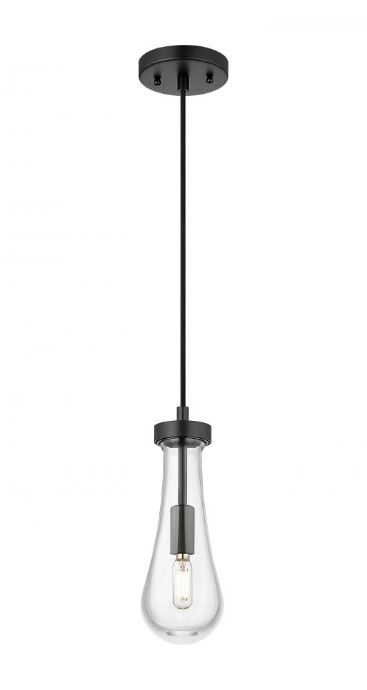 Owego - 1 Light - 5 inch - Matte Black - Pendant