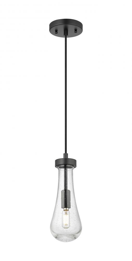 Owego - 1 Light - 5 inch - Matte Black - Pendant