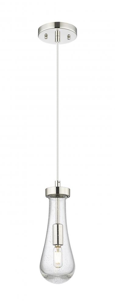 Owego - 1 Light - 5 inch - Polished Nickel - Pendant