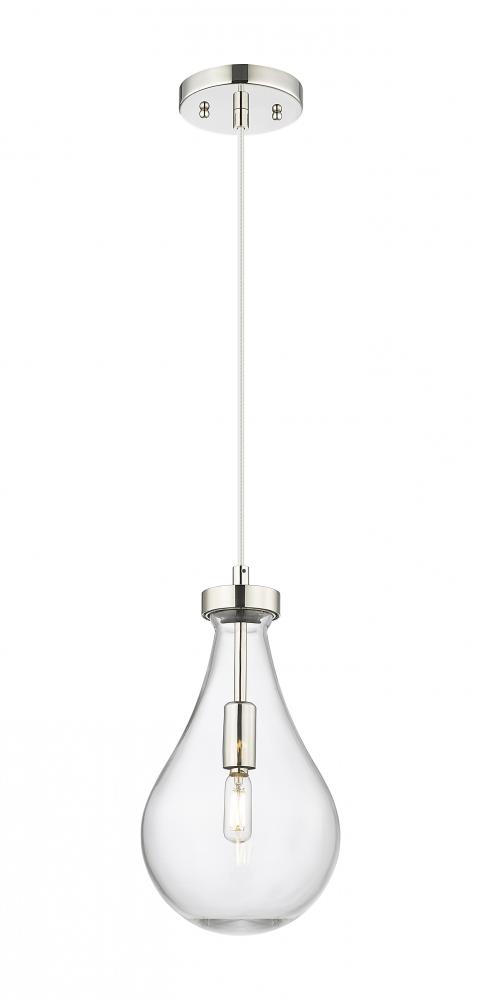 Owego - 1 Light - 5 inch - Polished Nickel - Pendant