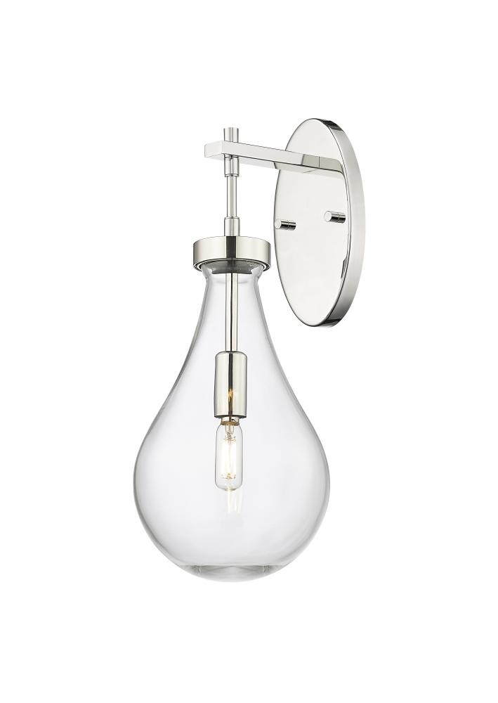 Owego - 1 Light - 5 inch - Polished Nickel - Sconce