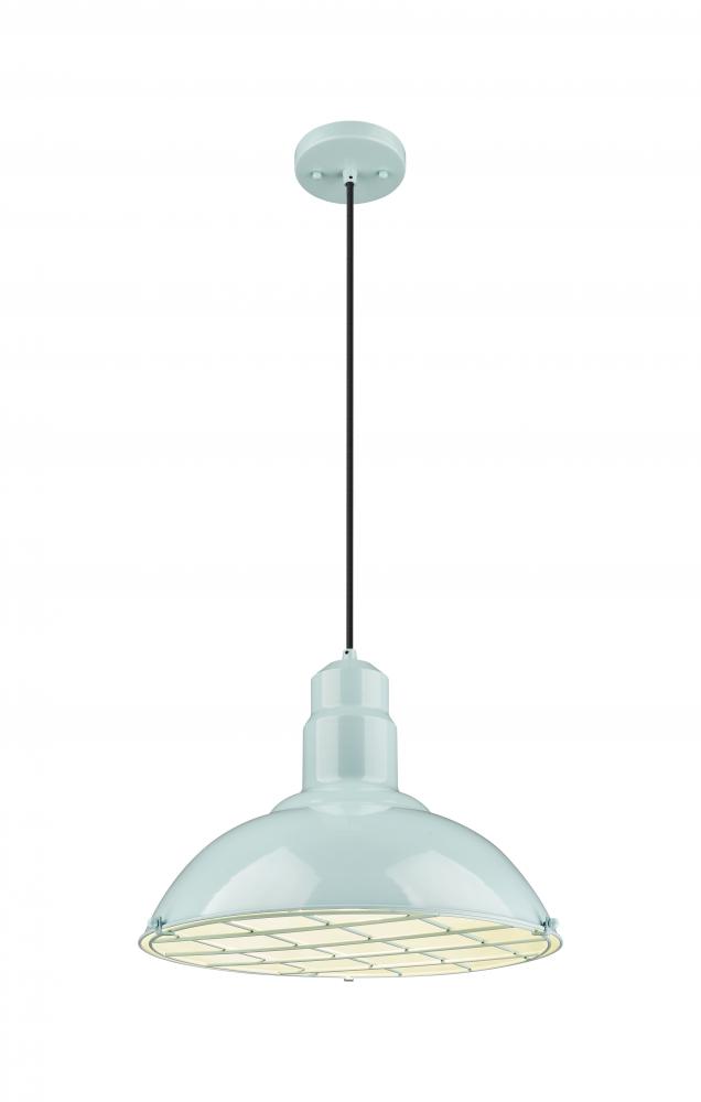 Langston - 1 Light - 16 inch - Seafoam - Cord hung - Pendant