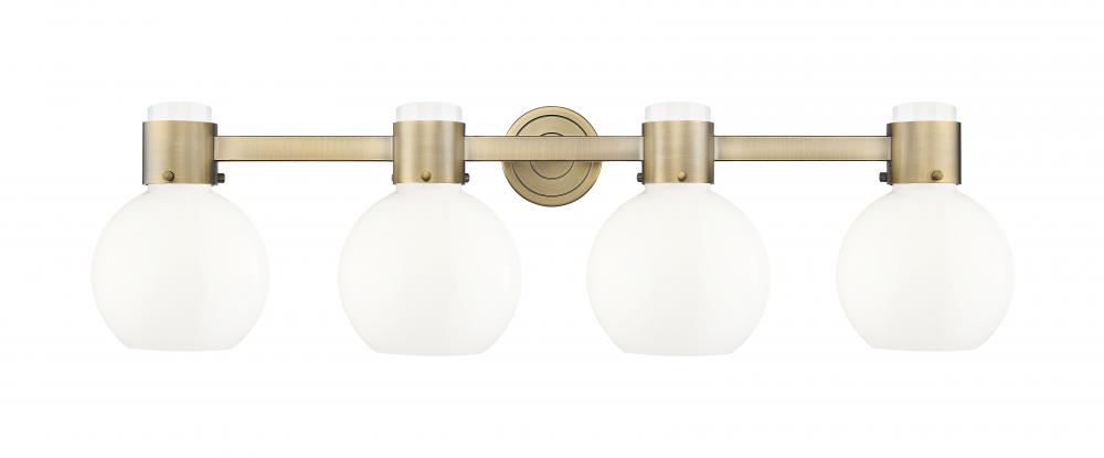 Lawton Sphere - 4 Light - 27 inch - Brushed Brass - Bath Vanity Light