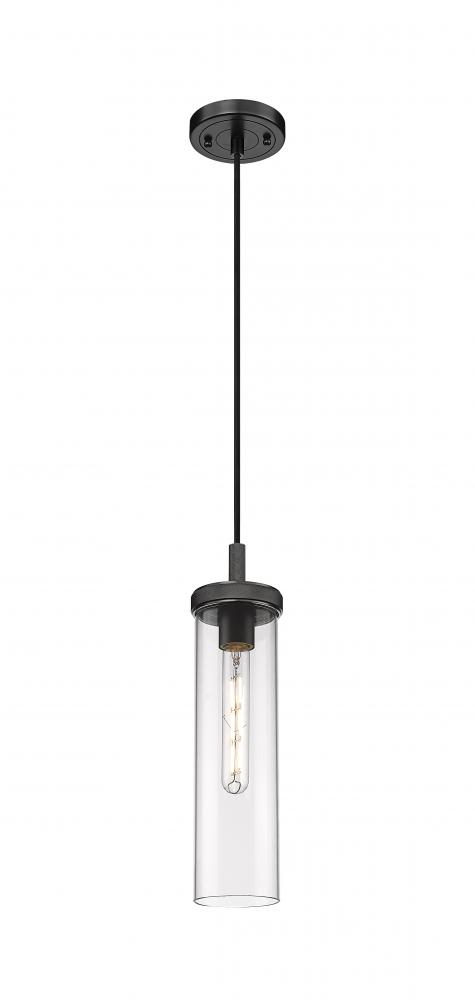 Lincoln - 1 Light - 4 inch - Matte Black - Cord Hung Pendant