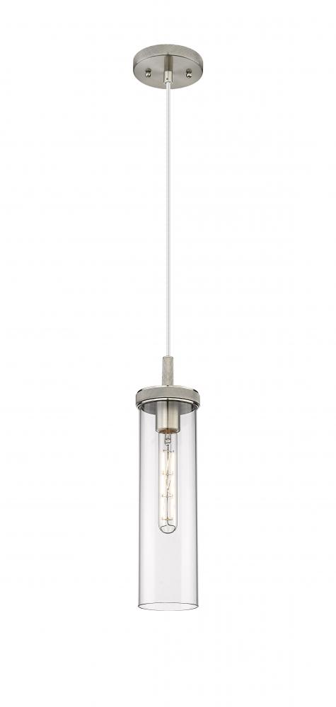 Lincoln - 1 Light - 4 inch - Satin Nickel - Cord Hung Pendant