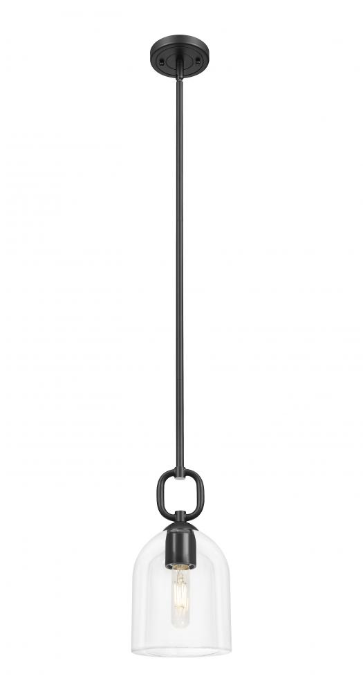 Hudson - 1 Light - 6 inch - Matte Black - Mini Pendant