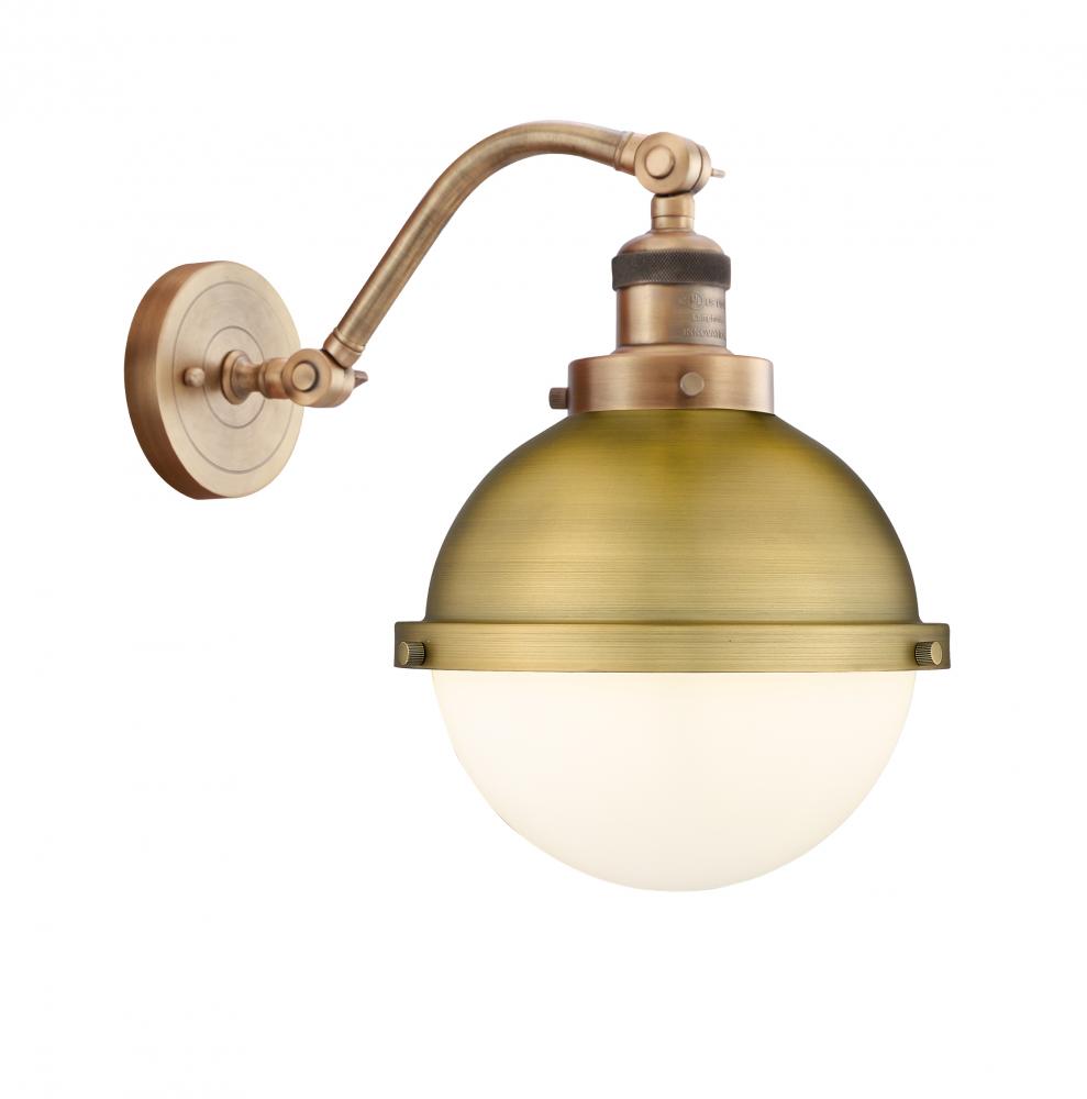 Hampden - 1 Light - 9 inch - Brushed Brass - Adjustable Sconce