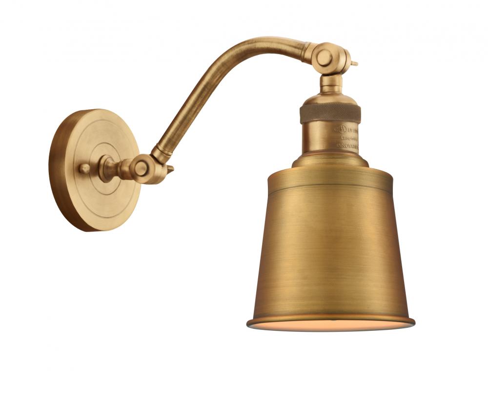 Addison - 1 Light - 5 inch - Brushed Brass - Adjustable Sconce