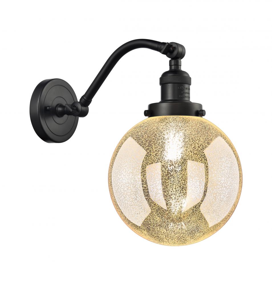 Beacon - 1 Light - 8 inch - Oil Rubbed Bronze - Adjustable Sconce