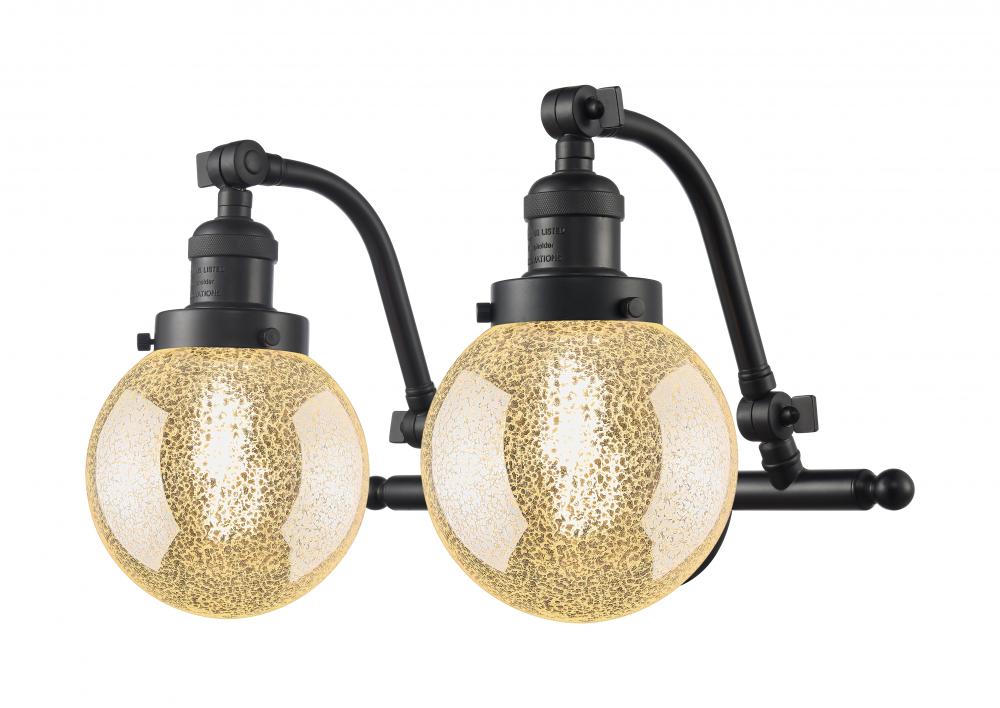 Beacon - 2 Light - 16 inch - Oil Rubbed Bronze - Adjustable Bath Vanity Light