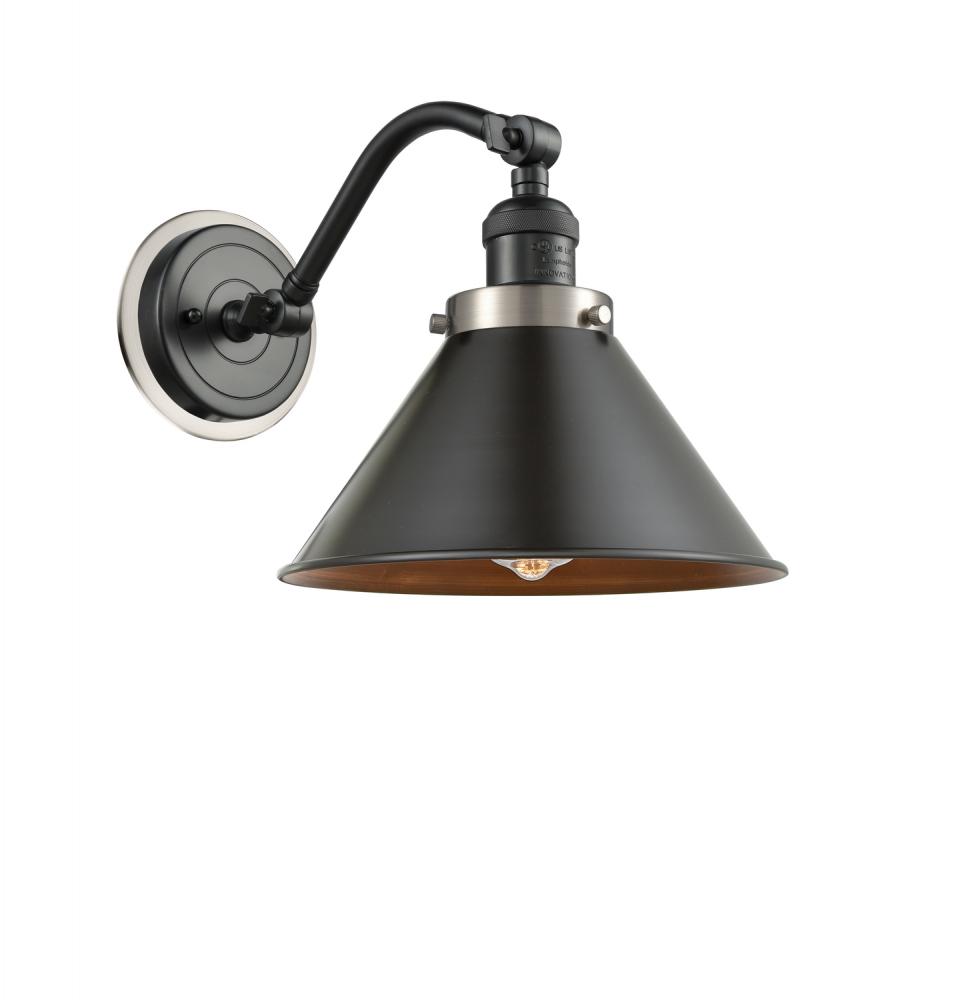Briarcliff - 1 Light - 8 inch - Oil Rubbed Bronze - Adjustable Sconce