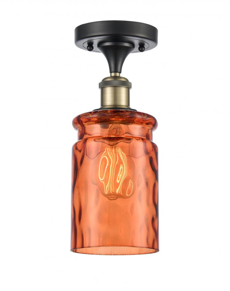 Candor 1 Light Semi-Flush Mount