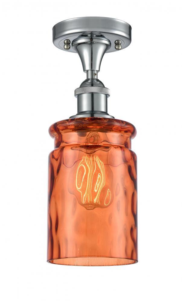 Candor 1 Light Semi-Flush Mount