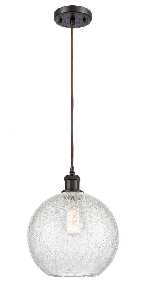 Athens - 1 Light - 10 inch - Oil Rubbed Bronze - Cord hung - Mini Pendant