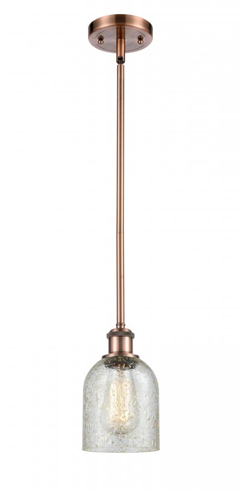 Caledonia - 1 Light - 5 inch - Antique Copper - Mini Pendant