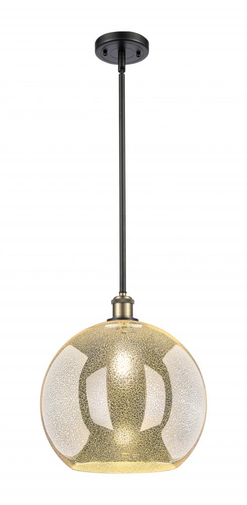 Athens - 1 Light - 14 inch - Black Antique Brass - Pendant