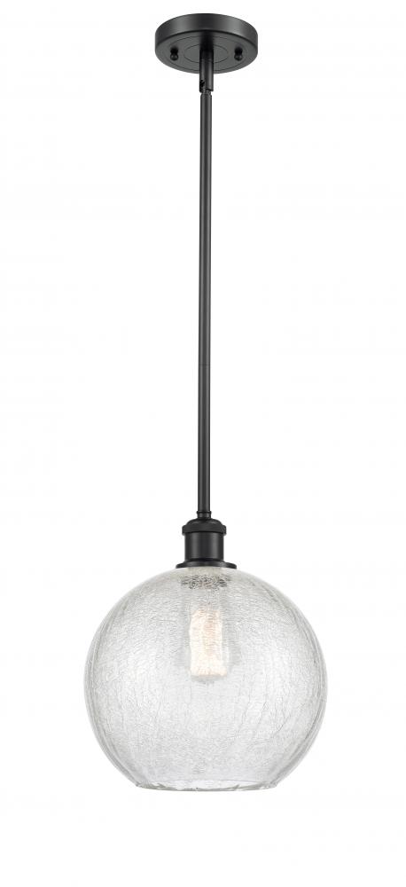 Athens - 1 Light - 10 inch - Matte Black - Mini Pendant