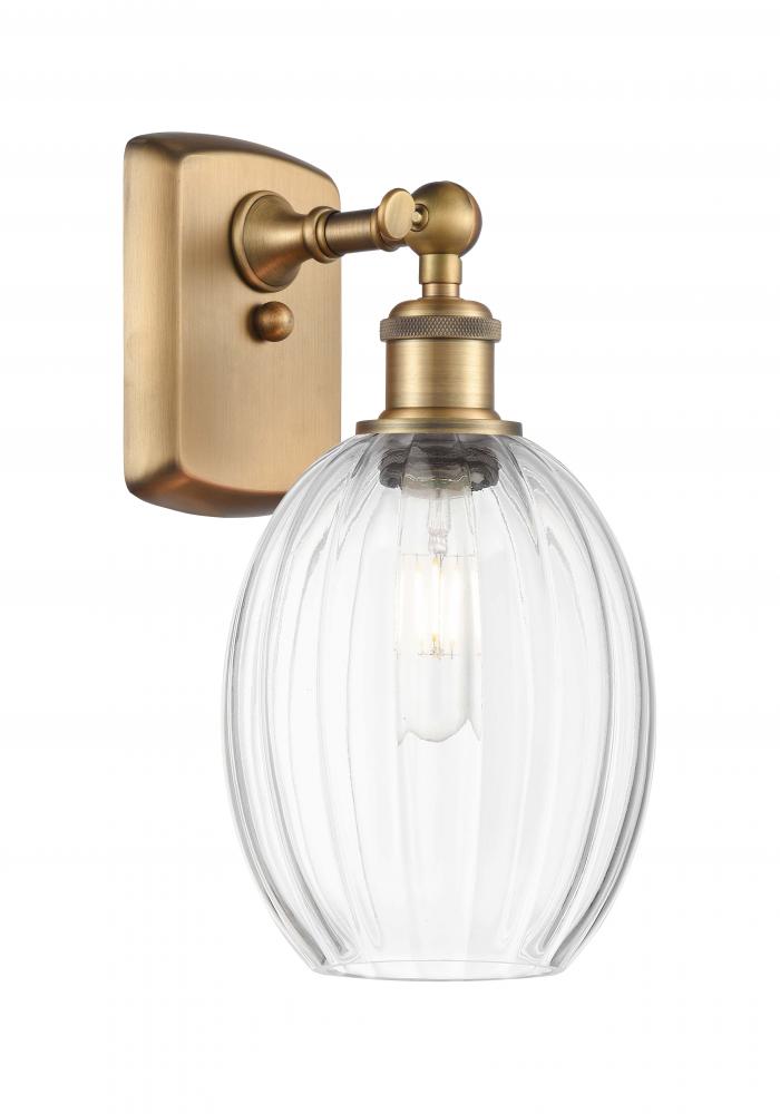 Preston Bulb - 1 Light - 6 inch - Brushed Brass - Sconce