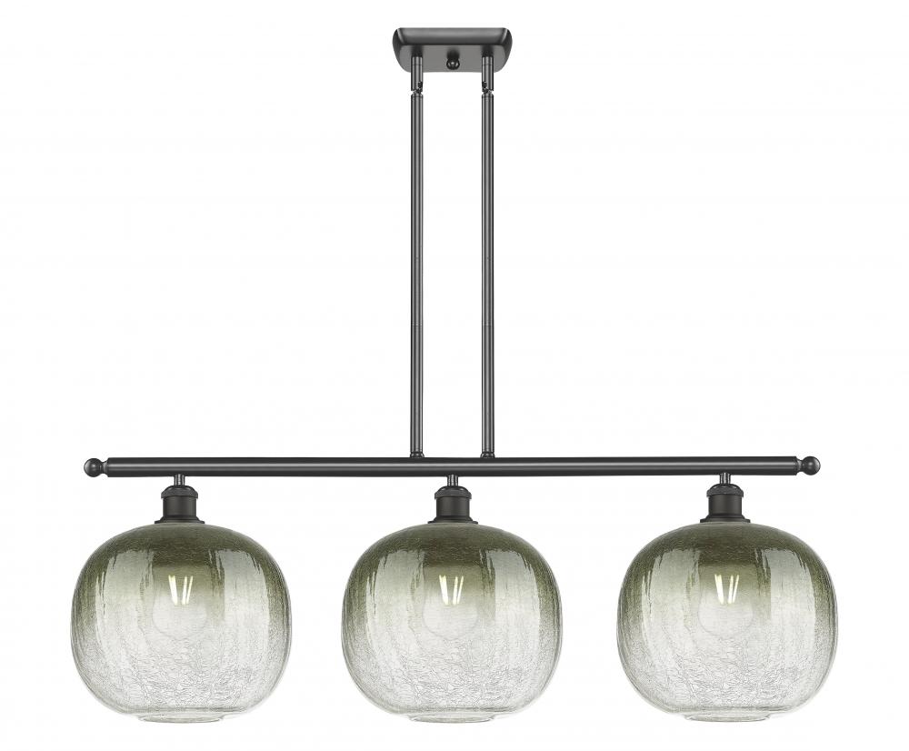 Brookhaven Sphere - 3 Light - 37 inch - Oil Rubbed Bronze - Stem Hung - Island Light