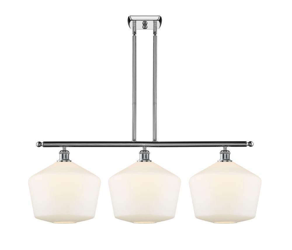 Cindyrella - 3 Light - 39 inch - Polished Chrome - Stem hung - Island Light