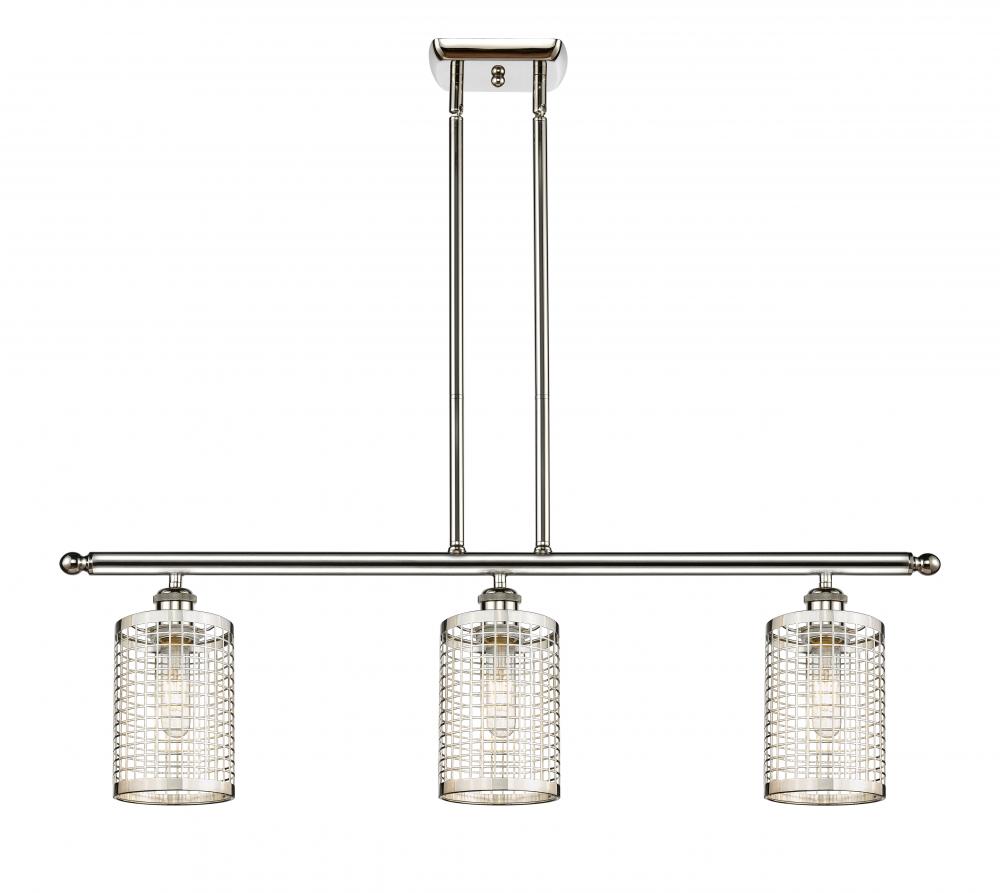 Nestbrook - 3 Light - 36 inch - Polished Nickel - Multi Pendant