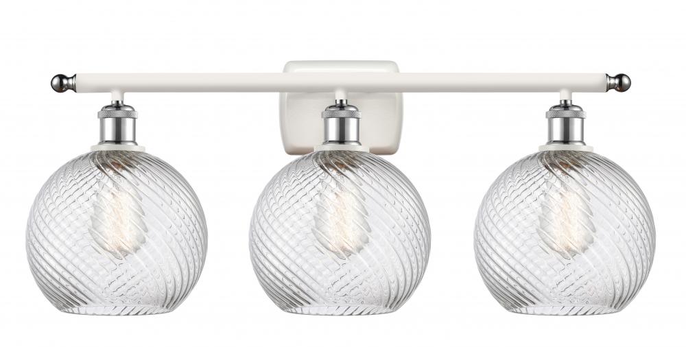 Twisted Swirl 3 Light Bath Vanity Light part of the Ballston Collection
