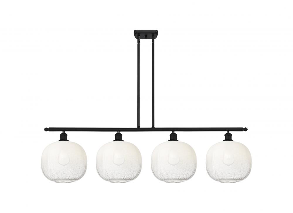 Brookhaven Sphere - 4 Light - 49 inch - Matte Black - Stem Hung - Island Light