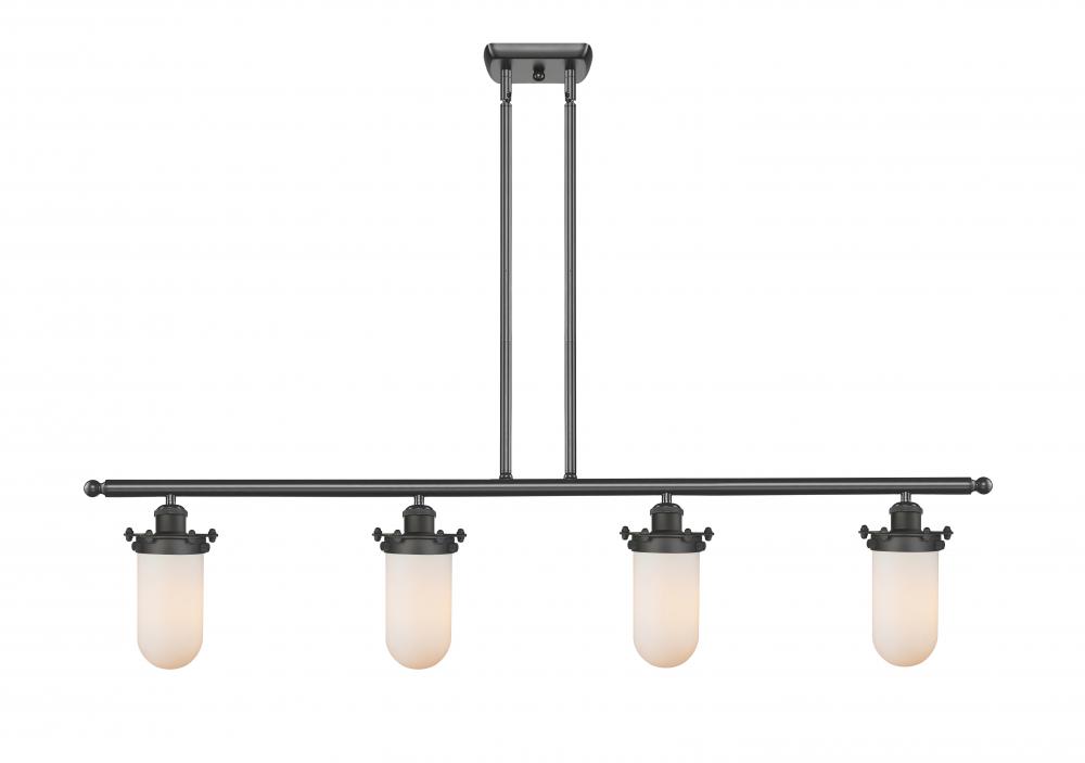 Kingsbury - 4 Light - 48 inch - Oil Rubbed Bronze - Stem hung - Island Light