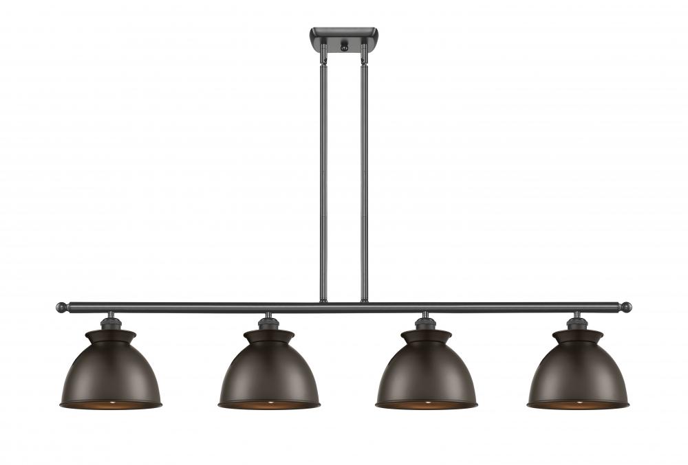 Adirondack - 4 Light - 48 inch - Oil Rubbed Bronze - Stem hung - Island Light
