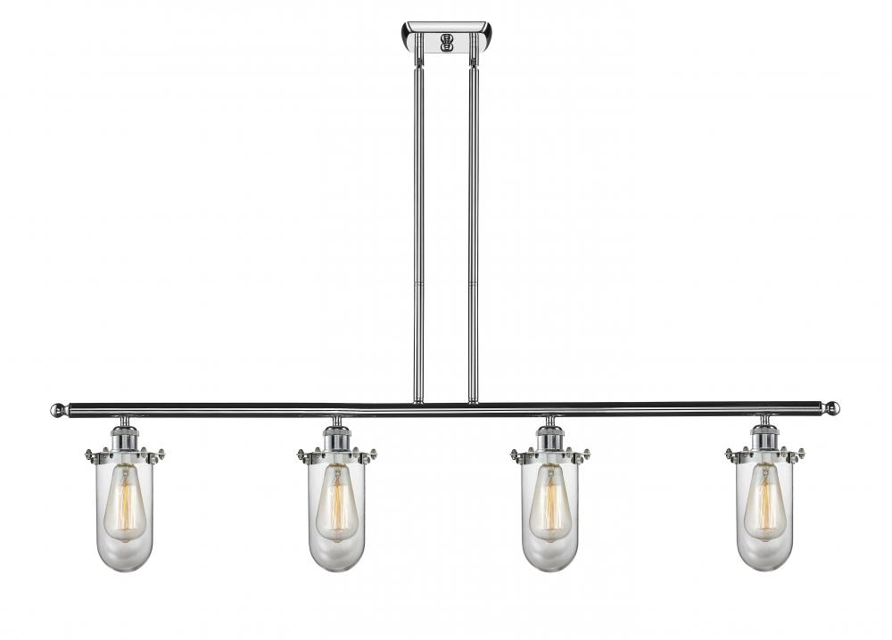 Kingsbury - 4 Light - 48 inch - Polished Chrome - Stem hung - Island Light